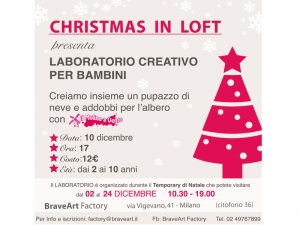 Christmas in loft a Milano