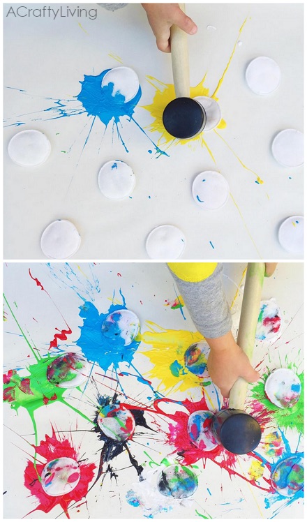 Tecniche di pittura per bambini 
