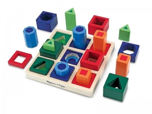 Il gioco delle forme geometriche Montessori