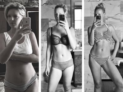 Il “prima e dopo” gravidanza di Katherine Heigl, ispirazione per molte