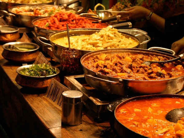 Un menu etnico sfizioso