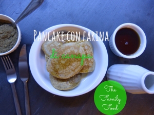 Pancake con farina di canapa gluten free