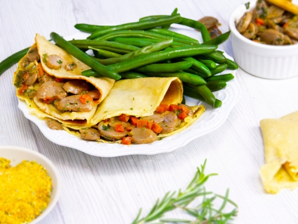 Crepes leggere e veg