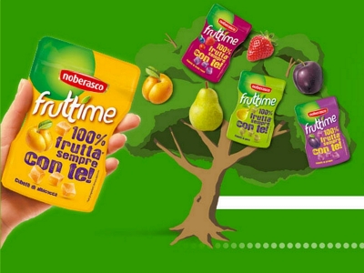 Fruttime, la caramella 100% frutta