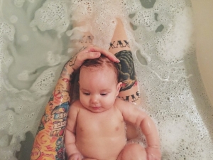 Bagno e co-bagno del neonato
