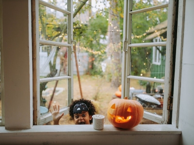 Un'idea diversa dal solito: lo shooting fotografico di Halloween con i bambini