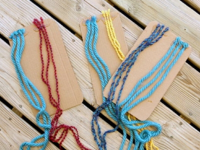 La tavoletta delle trecce Montessori