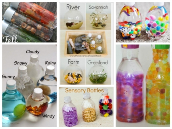 Le Bottiglie Sensoriali di Montessori – Educatrice per passione