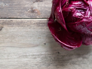 Pasta con crema al radicchio