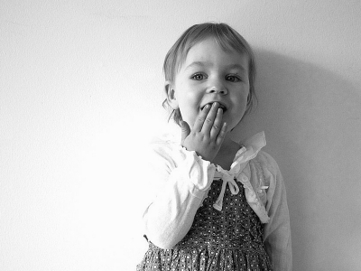 "Dai un bacetto a zia tua"