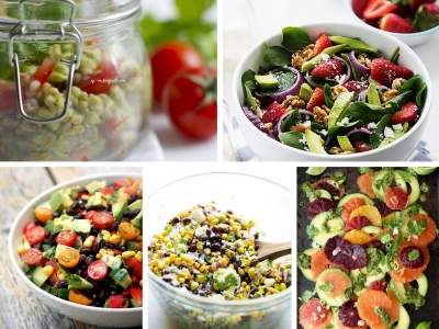 8 irresistibili insalate di avocado