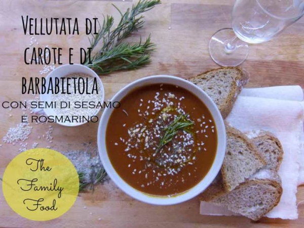 Vellutata di carote e barbabietola