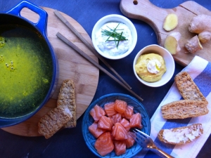 La bourghignonne scandinava di pesce