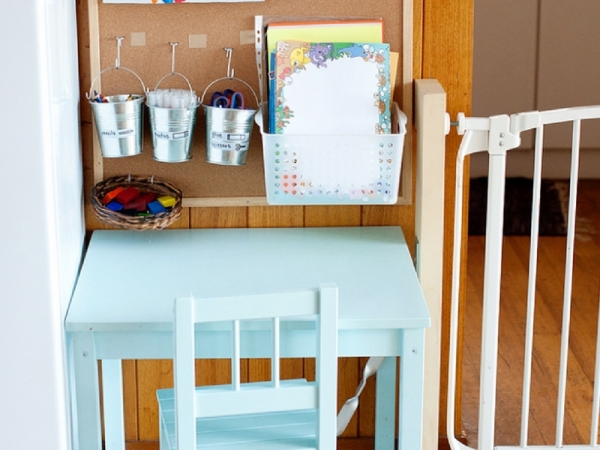 9 idee per spazi compiti stilosi e organizzati