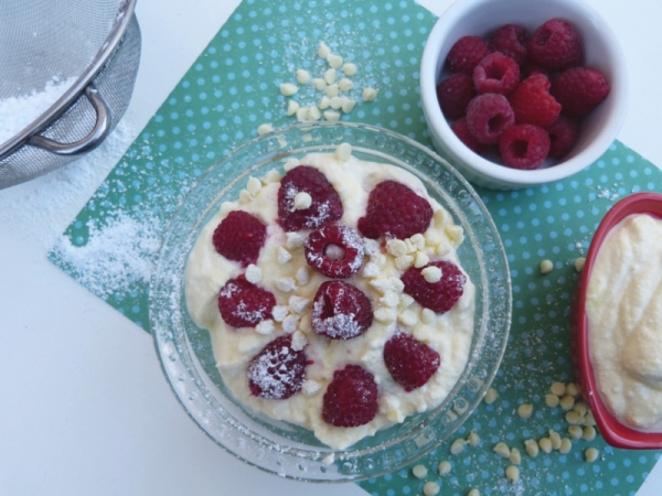 Tiramisù bianco alla ricotta