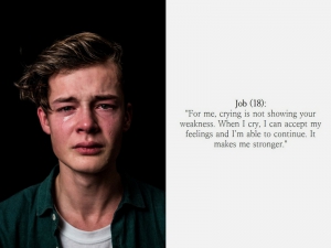 “What real men cry like”, progetto fotografico che può cambiare il mondo