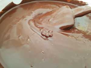 Homemade crema di cioccolata