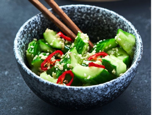 Sunomono, la ricetta dell&#039;insalata giapponese di cetrioli