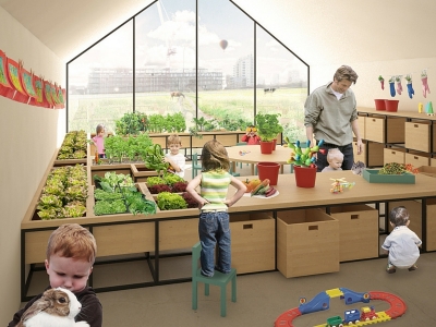 L&#039;orto all&#039;asilo, l&#039;idea vincente di un team di architetti italiani e olandesi