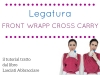 Babywearing: Legatura Croce o X fasciata