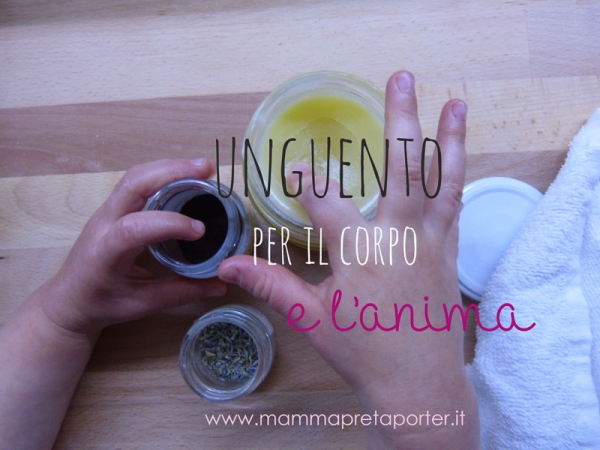 Il mio famoso unguento per il corpo e l&#039;anima