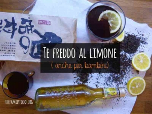 Tè freddo al limone
