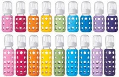 Lifefactory: biberon in vetro