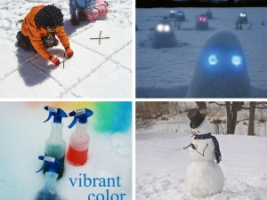 10 idee per giocare con la neve