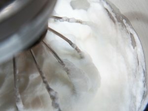 Panna montata di cocco