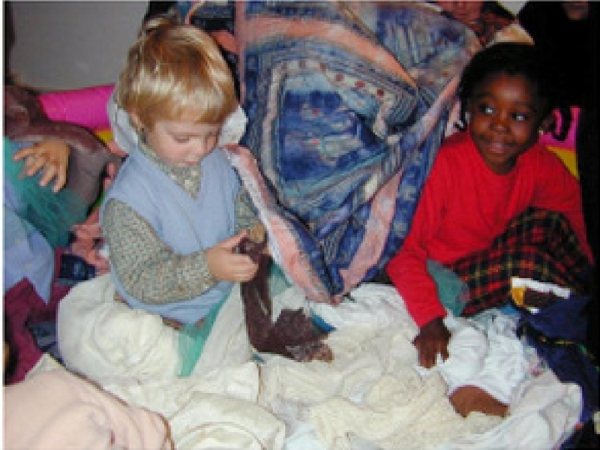 La vasca tattile di Bruno Munari