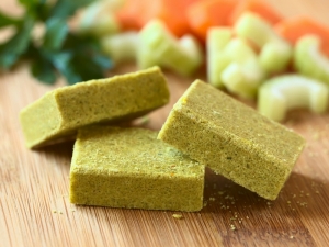 Dado vegetale con gli scarti dell'estrattore