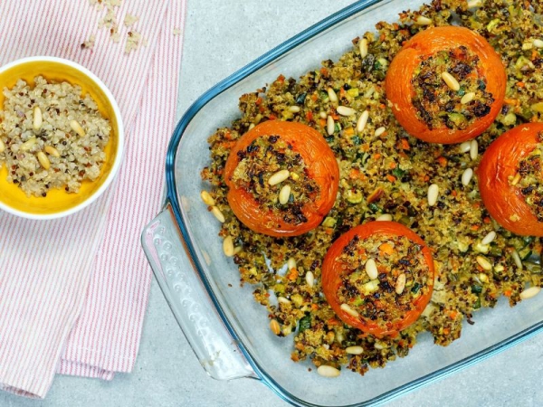 Pomodori ripieni di quinoa