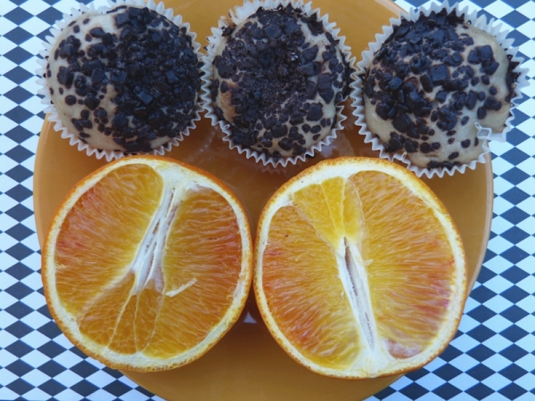 Muffin senza glutine alle mandorle e cioccolato