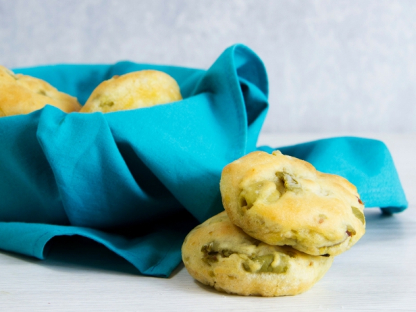 Focaccine alle olive