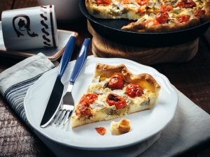 Torta salata ai carciofi senza formaggio