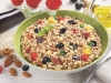 Insalata di quinoa, lenticchie e basilico