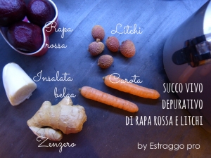 Succo vivo detossificante per il sangue