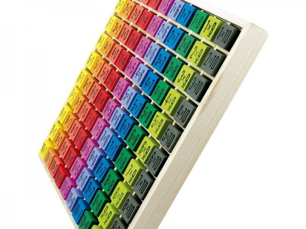 Il gioco Montessori per imparare le tabelline