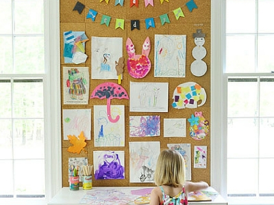 5 idee per organizzare i disegni dei bambini