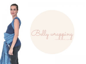 Pregnancy belly wrapping