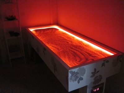 Lettino di sale: tanti benefici